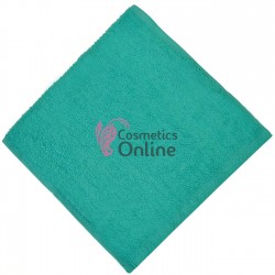 Prosop din bumbac pentru coafor, cosmetica sau manichiura  29x48 Turcoaz, art MJ 1107148